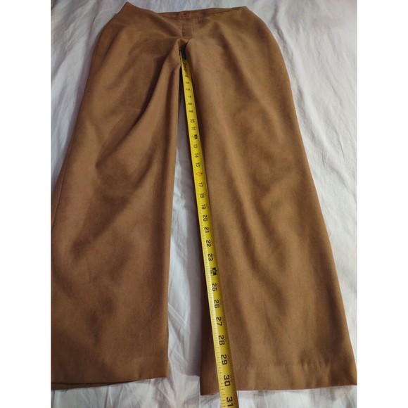 Unbranded Business Casual Dress Pants Size 14 Brown - Picture 6 of 10